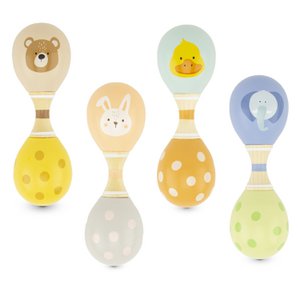 DOPPELTE MARACAS: TIERE (12er-Set)