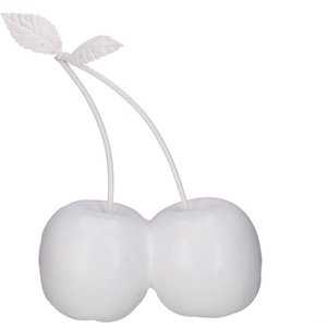 Magnesia kers, L33,6cm, B21,5cm, H39cm, wit