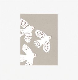 Handwritten postcard with a simple heart design, perfect for birthday wishes or heartfelt messages.