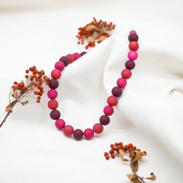 Collier Stephisimo "Bunte Classics", Deep Red