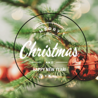 Berichtje in een sfeerlichtje - Merry Christmas