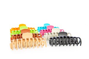 4x Big Hair Claw Clips for Women Large Claw Clip for Thin Thick Curly Hair