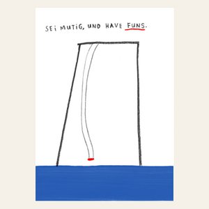 Risography Postcard - Fun - DIN A6