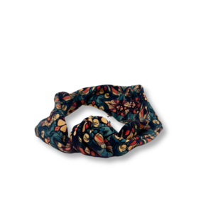 Baby/Kids Bandeau "Retro Damask" - Bamboo cotton