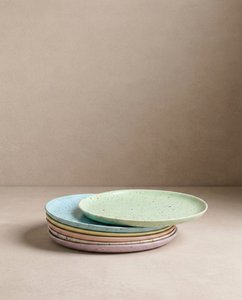 New Party Dinner Plate 27cm - Mix 6 Pieces