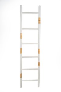 WITTE HOUT/RATAN LADDER HM841