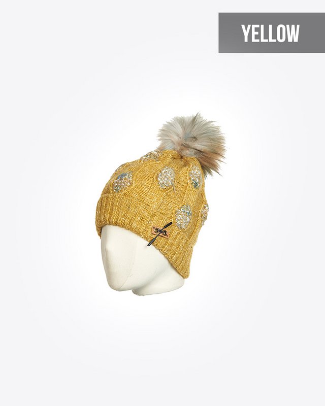 Gorro de mujer con pompón: BALI