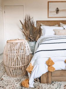 moroccan Blanket Moroccan throw blanket , Moroccan PomPom