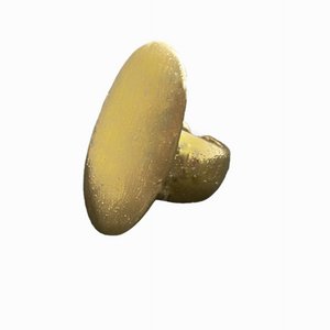 Gold plated plate ring