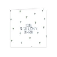 Grußkarten mit Umschlag "Boy"