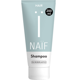 Nourishing shampoo for hair in a 200ml tube. Made with natural ingredients to gently cleanse and nourish hair.