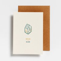 POSTCARD - HAPPY DAYS IN YOUR NEW HOME