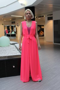 Kimono in transparante stof