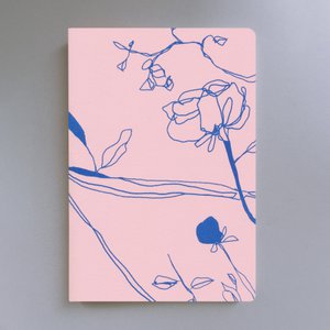 Risography notebook - Buttercup Rosa (13 x 19 cm)