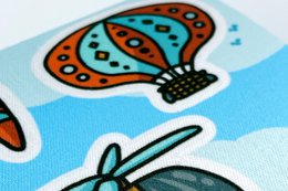 Luftfahrzeuge - Schuhabziehbilder