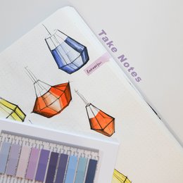 Mystiek Paars | Ordinate pakket van 200 plakstrips zelfklevende markeerfilm | Beschrijfbare tabbladen met plaknotities | 10 kleuren zelfklevende markers | Plaknotities l Indextabbladen | Paginamarkering voor paginamarkering