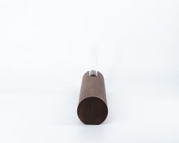 Vase Violet Valnød