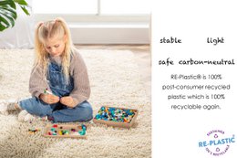 Learning clock time | Student clock math school synchronous movement RE-Plastic®