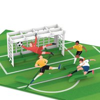 Football pop-up card