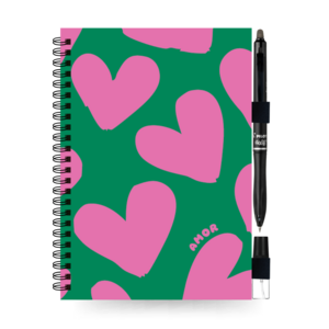 Happinote | Erasable notebook A5 | Amor