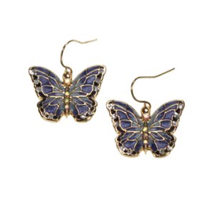 Schmetterlingsohrringe