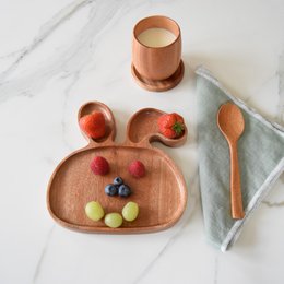 Handmade - Kids Cup  Ø7 cm - Eco-friendly - Khaya wood