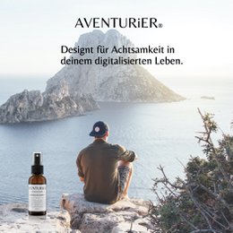AVENTURiER spray nettoyant ''Romarin'' 50ml avec 1x chiffon microfibre et sac de rangement