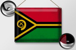 Bleach Child Flag Vanuatu 40x30cm Flag of Vanuatu Vintage
