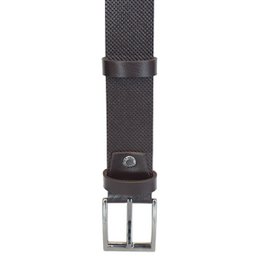 Leather Women's Belt Or Leather Men's Belt With Print Genuine Leather 4 cm Wide