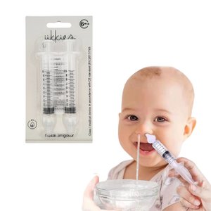 Neusreiniger 2 stuks - Voor het verwijderen van overtollig slijm en verstopte neusgangen - 6+ maanden