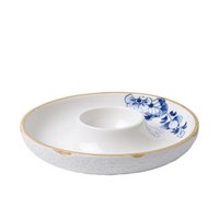 Blaue Blüteneier Eierbecher