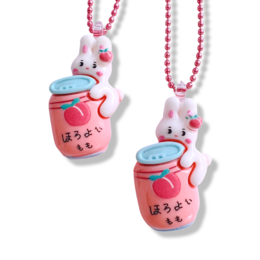 Pop Cutie Peach Juice Bunny kinderketting