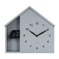 Wall Clock Peeking Doggy 