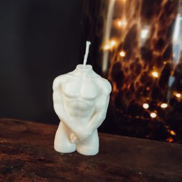 La candela da uomo - Candela a forma di uomo
