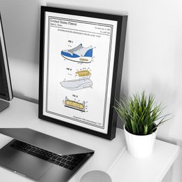 Nike Air Max kleurenpatentposter