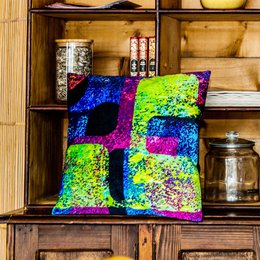 Coussin Velours GrEeN #1 by SeeS