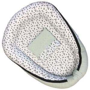 Babynest Dreiecke mintgrün | auf Lager