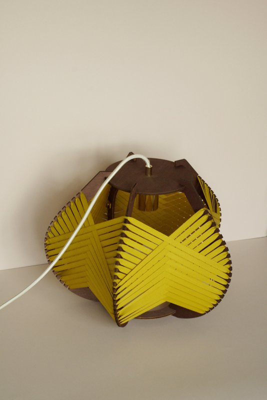 Stor lampe/sennep