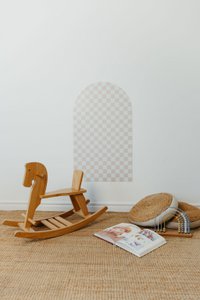 Magnetic board for children - Arche - Beige checkered