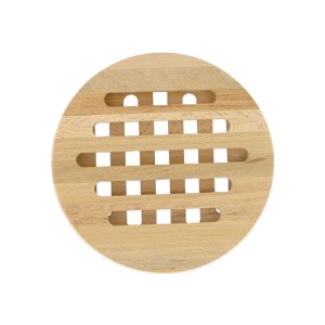 Ronde houten onderzetter Fackelmann Wood Edition