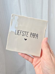 Tile 'Dear Papa "