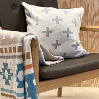 Ane Pillow-Cover Grey