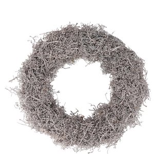 Natuurlijke krans van wijnstokken, druiventrossen, D45cm