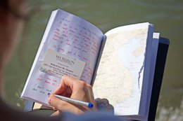 Cuaderno de Viaje Stitch Azul Marino