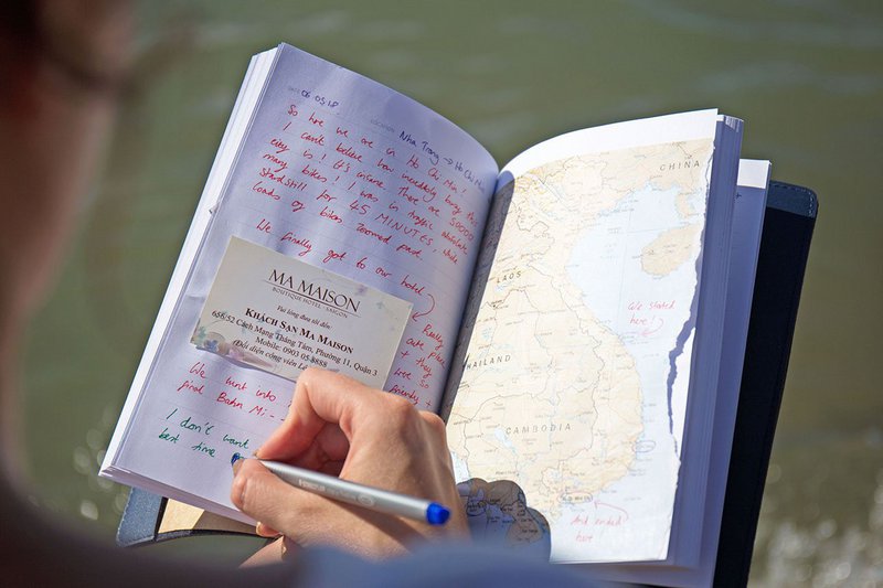 Cuaderno de Viaje Stitch Azul Marino
