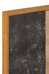 J-Line Frame Stains Canvas/Wood Mix