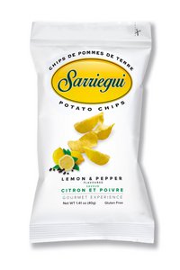 Premium potato chips lemon and pepper - 40g