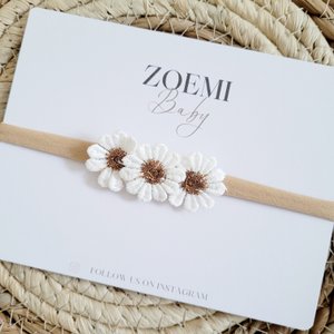 Haarband | Rosa Gänseblümchen