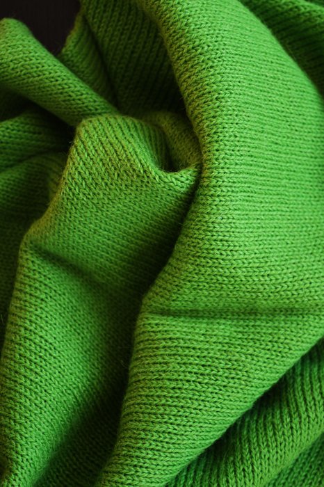 Alpaca Scarf XL Grasshopper Green