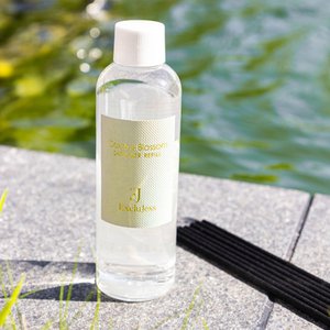 Nachfülldiffusor aus grünem Leder von Cactus en Blossom, 200 ml